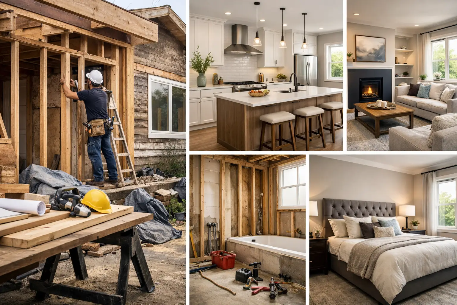 A Full House Renovation Example, Room by Room