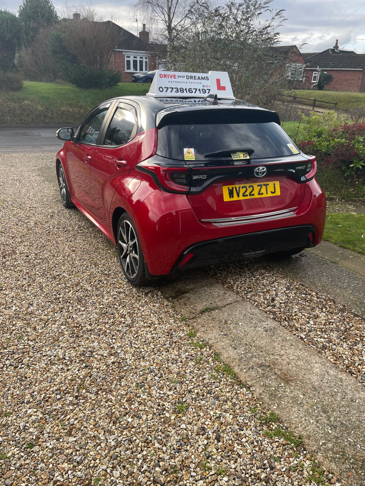 Joan with Drive Your Dreams car