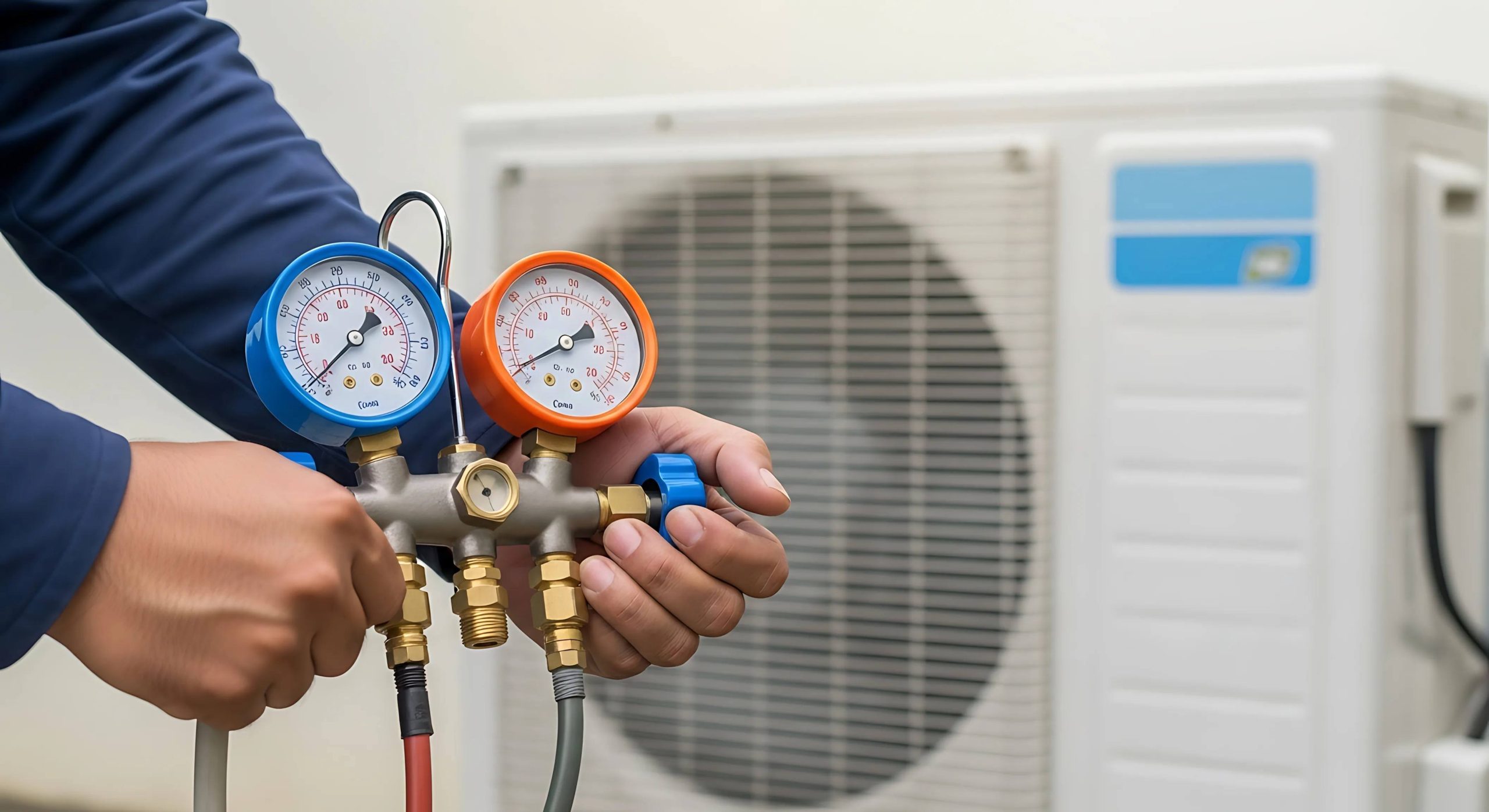 Heat Pump Maintenance Gauges