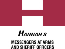 Hannah's – Messengers-at-Arms & Sheriff Officers