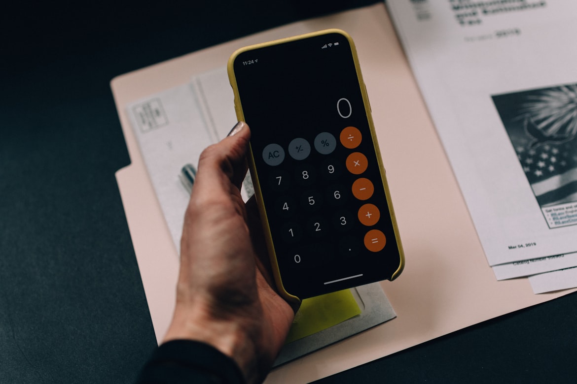Business finance documents